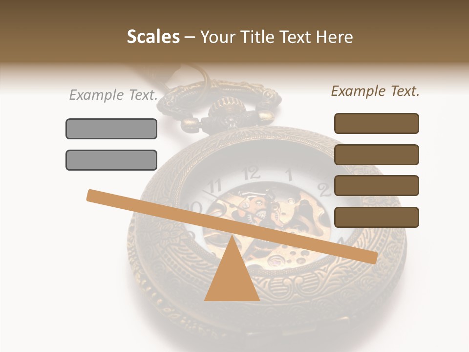 Cogs Ornate Minute PowerPoint Template