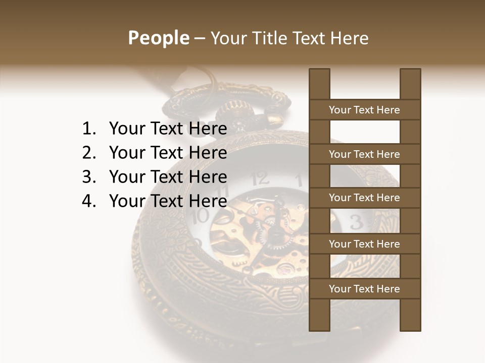 Cogs Ornate Minute PowerPoint Template