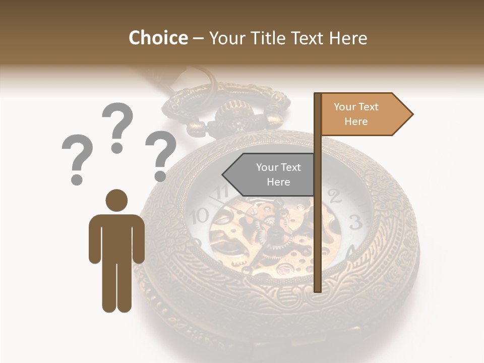 Cogs Ornate Minute PowerPoint Template