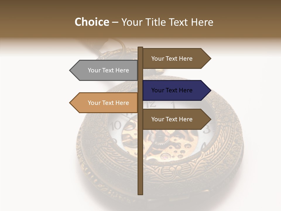 Cogs Ornate Minute PowerPoint Template