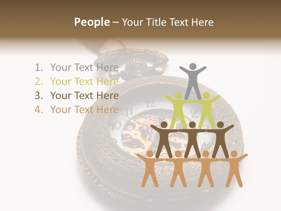Cogs Ornate Minute PowerPoint Template
