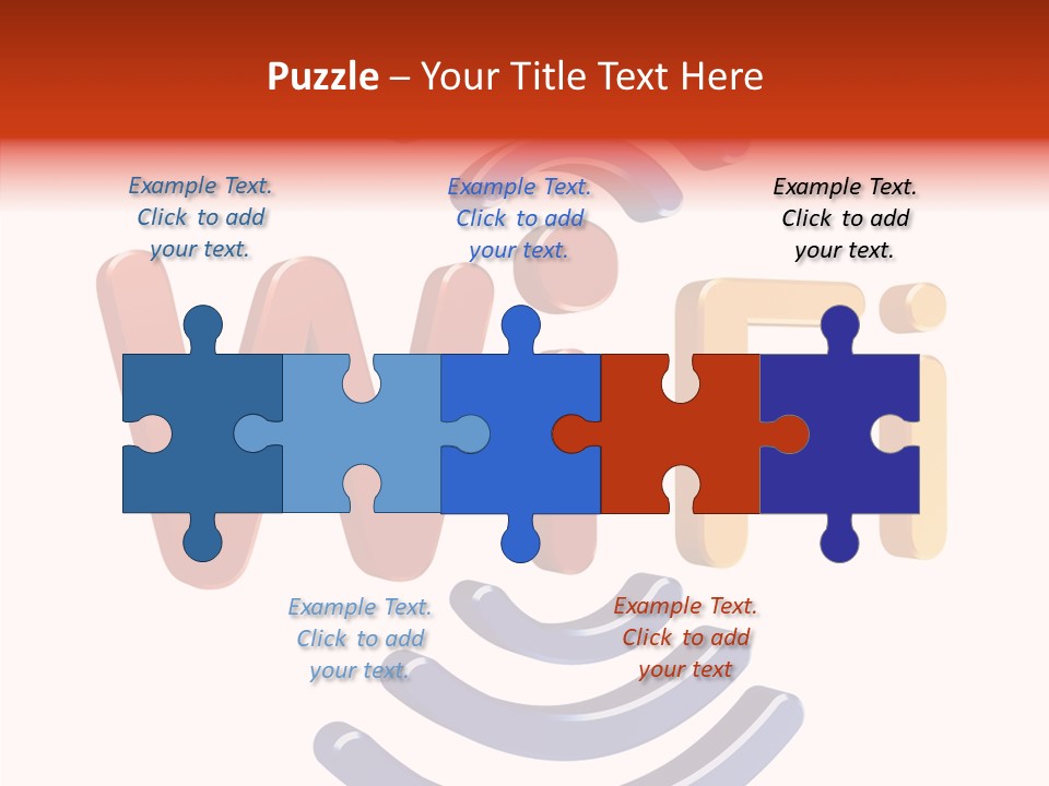 Info Symbol Laptop PowerPoint Template