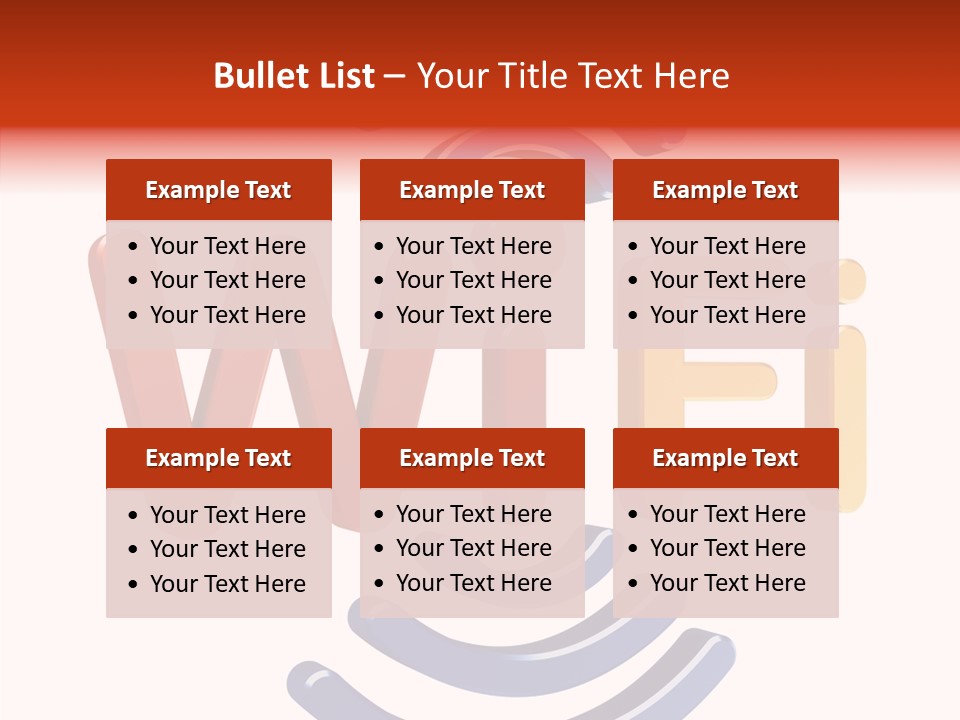 Info Symbol Laptop PowerPoint Template