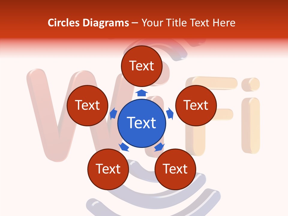 Info Symbol Laptop PowerPoint Template