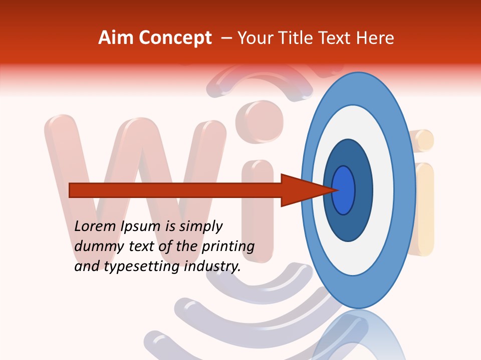 Info Symbol Laptop PowerPoint Template