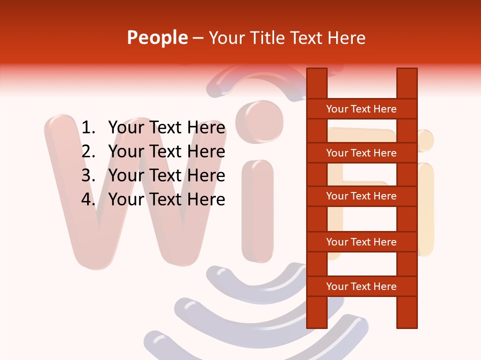 Info Symbol Laptop PowerPoint Template
