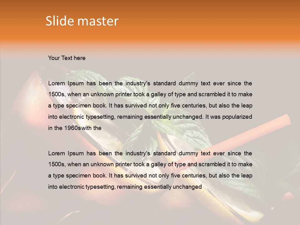 Bar Vodka Whisky PowerPoint Template