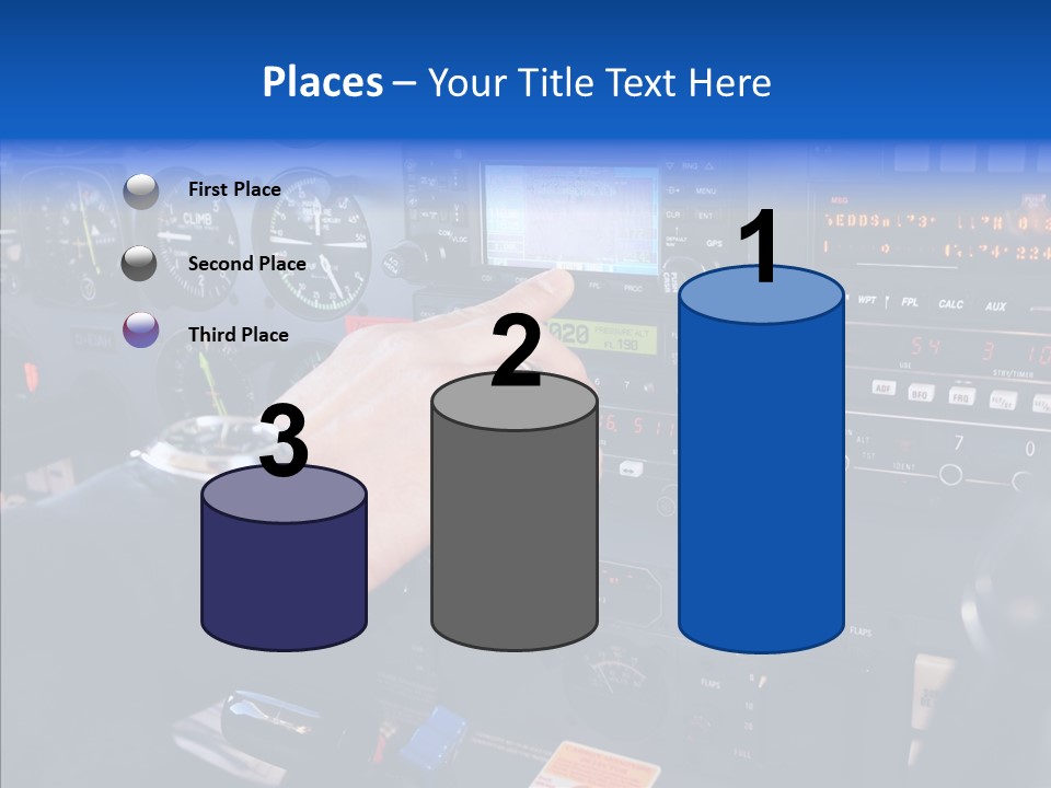 Pilot Airbus Jet PowerPoint Template
