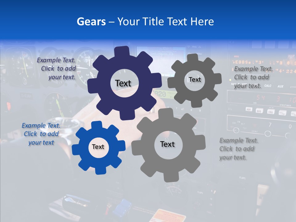 Pilot Airbus Jet PowerPoint Template