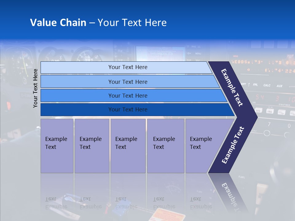 Pilot Airbus Jet PowerPoint Template