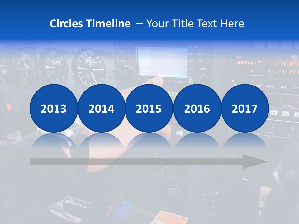 Pilot Airbus Jet PowerPoint Template