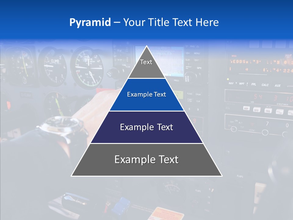 Pilot Airbus Jet PowerPoint Template