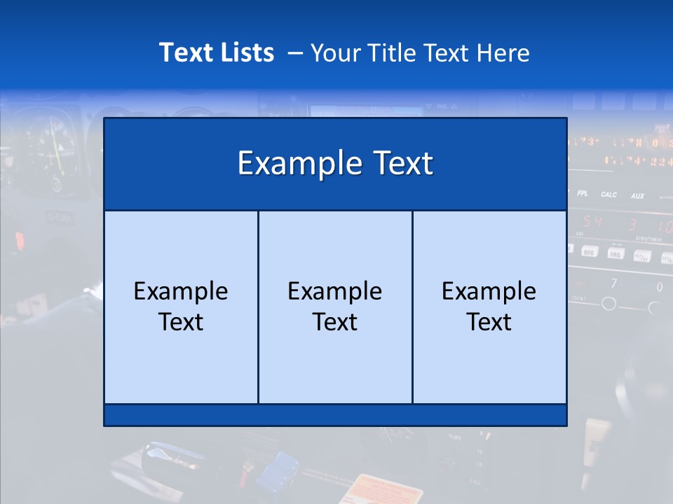 Pilot Airbus Jet PowerPoint Template