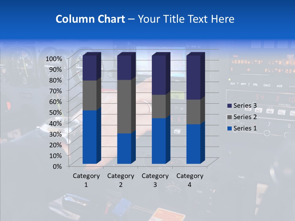 Pilot Airbus Jet PowerPoint Template
