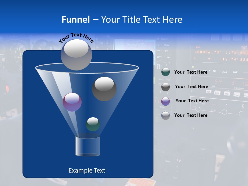 Pilot Airbus Jet PowerPoint Template