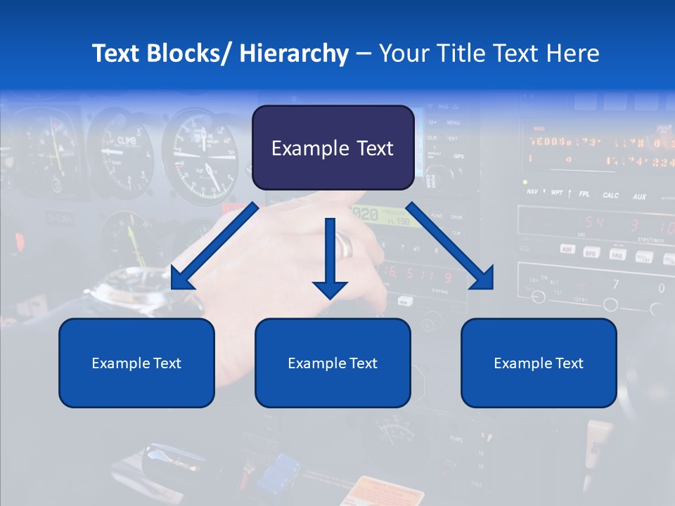Pilot Airbus Jet PowerPoint Template