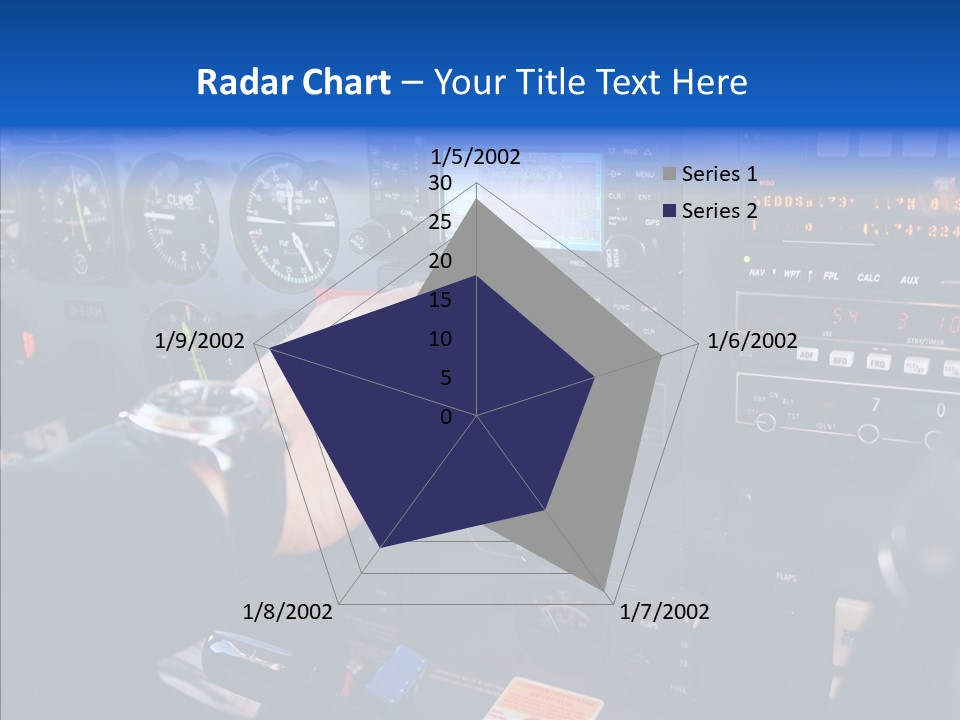 Pilot Airbus Jet PowerPoint Template