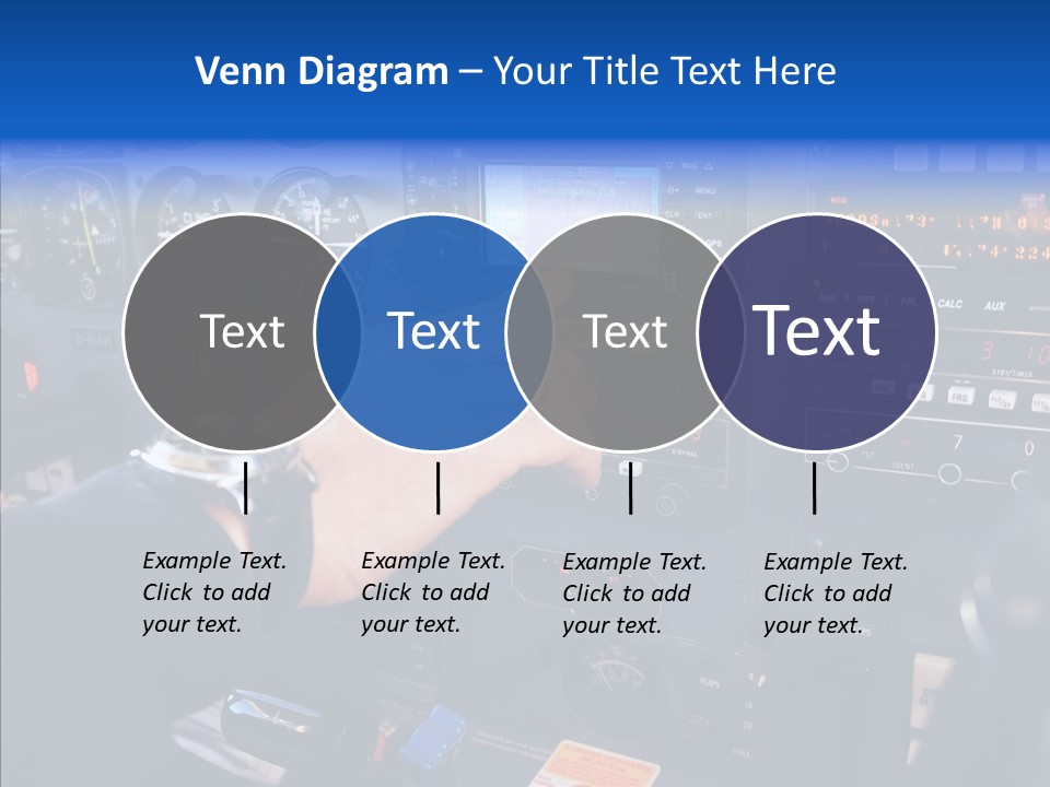 Pilot Airbus Jet PowerPoint Template