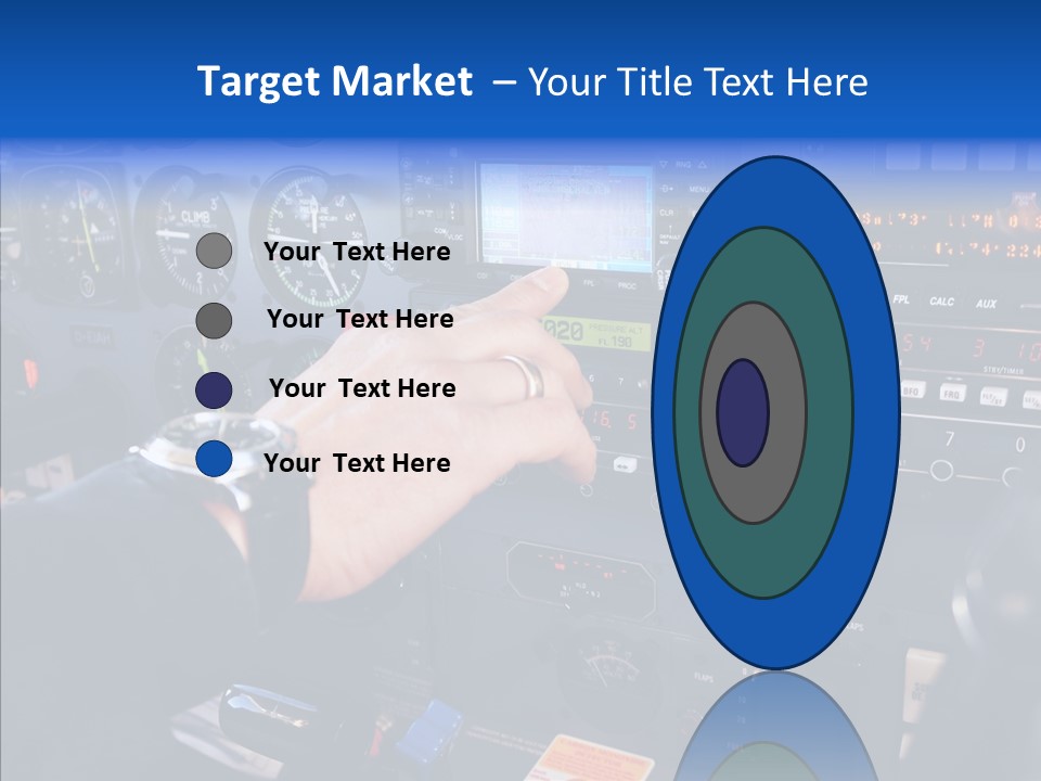 Pilot Airbus Jet PowerPoint Template