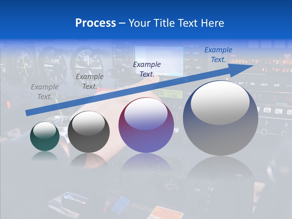 Pilot Airbus Jet PowerPoint Template