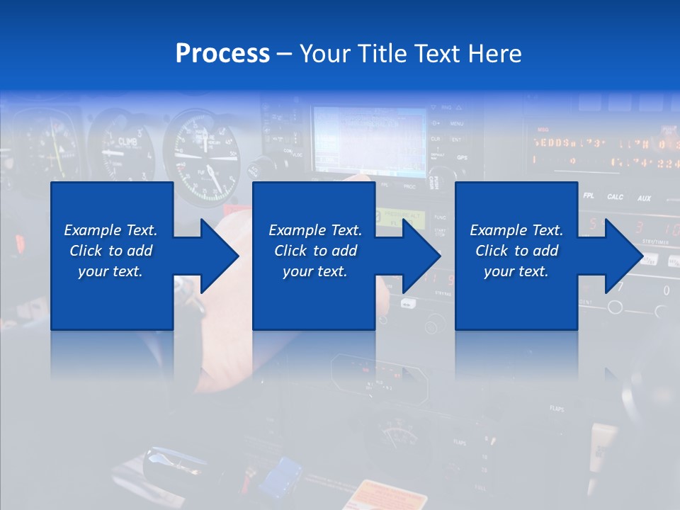 Pilot Airbus Jet PowerPoint Template