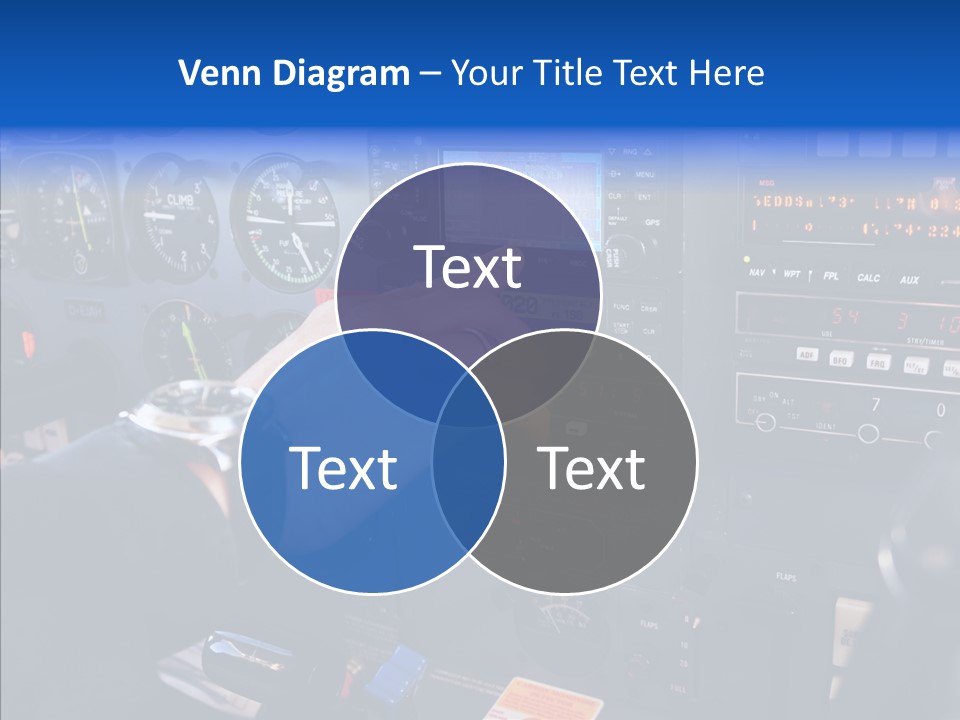 Pilot Airbus Jet PowerPoint Template