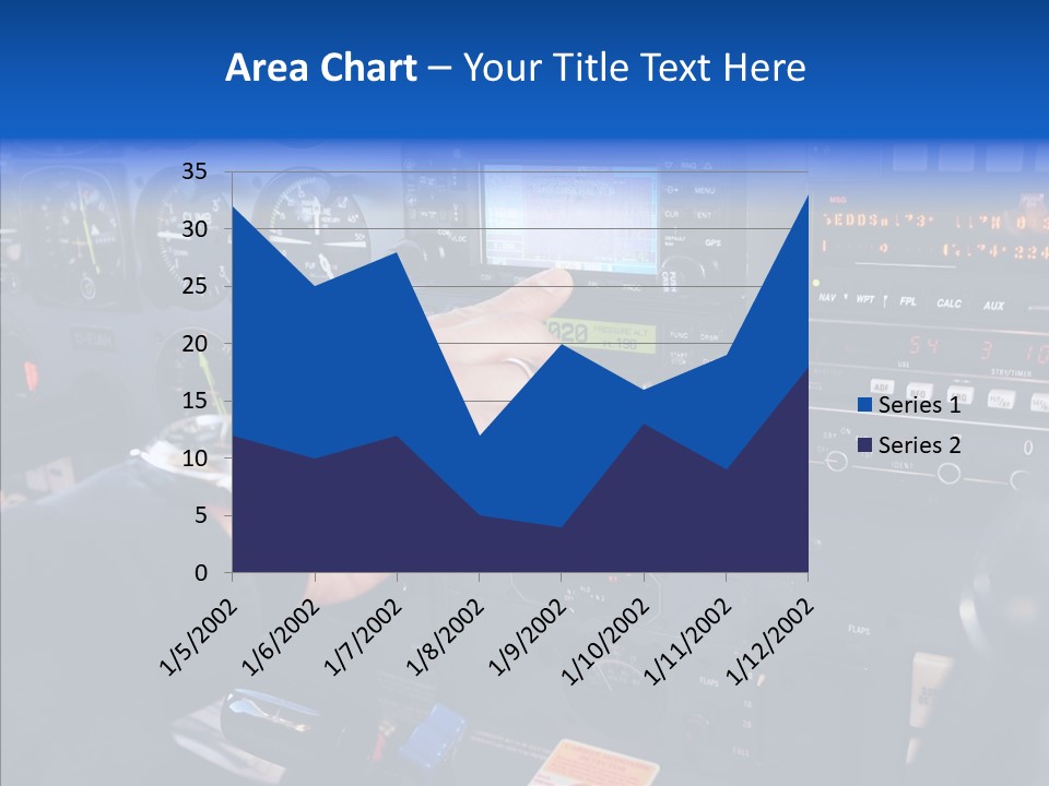 Pilot Airbus Jet PowerPoint Template