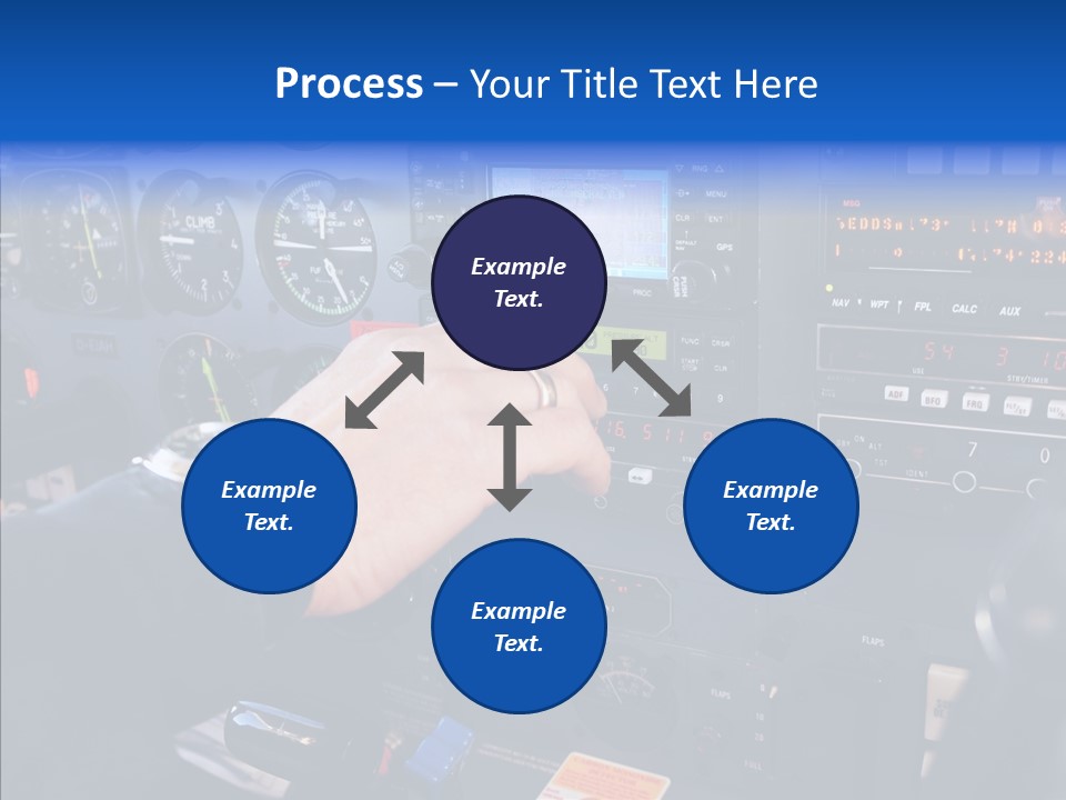 Pilot Airbus Jet PowerPoint Template