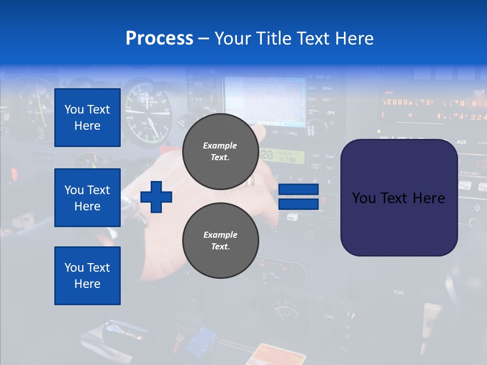 Pilot Airbus Jet PowerPoint Template