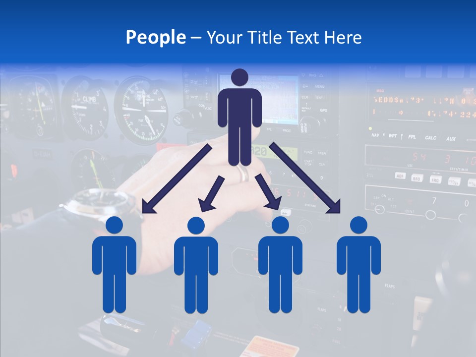 Pilot Airbus Jet PowerPoint Template