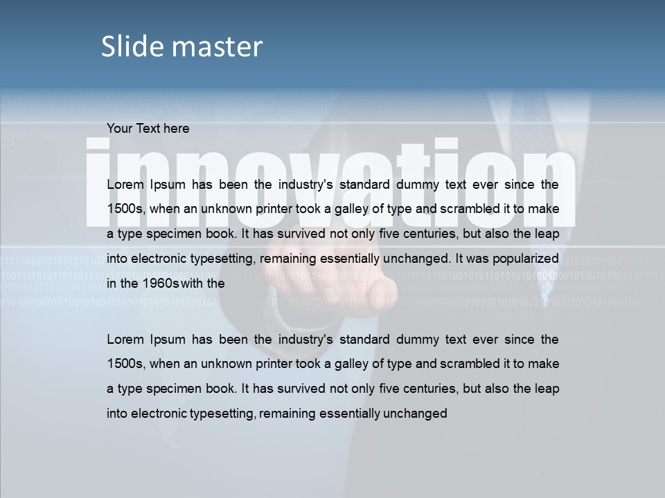 Corporate Conceptual Sentence PowerPoint Template