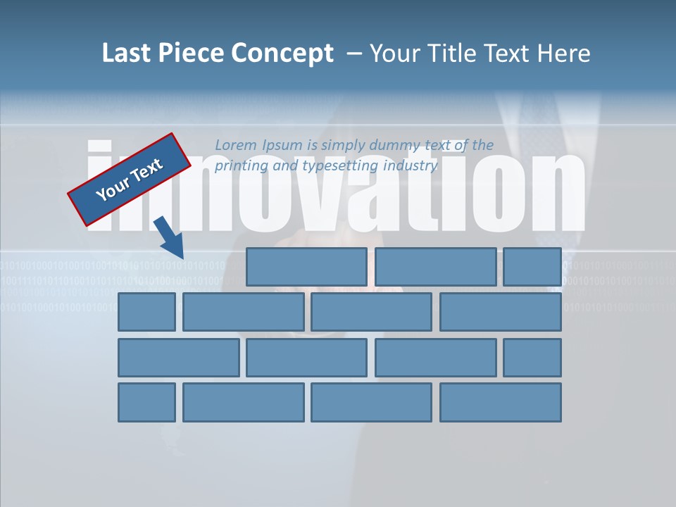 Corporate Conceptual Sentence PowerPoint Template