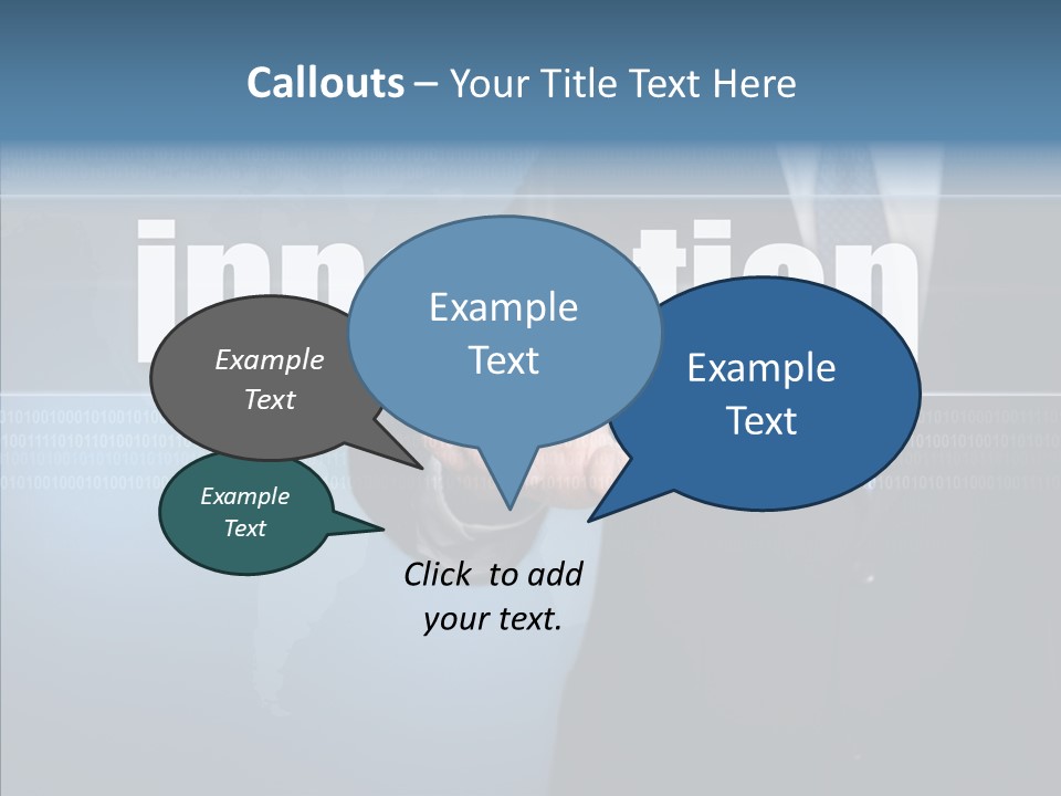 Corporate Conceptual Sentence PowerPoint Template