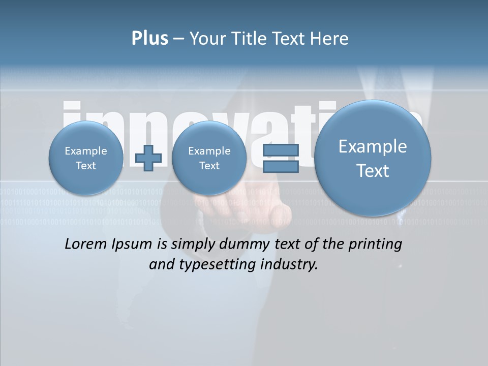 Corporate Conceptual Sentence PowerPoint Template