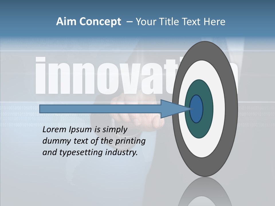 Corporate Conceptual Sentence PowerPoint Template