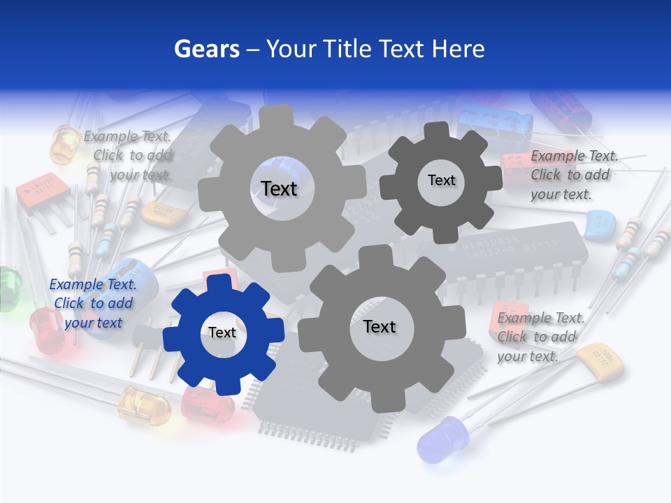 Electronic Pcb Controller PowerPoint Template
