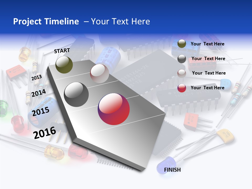 Electronic Pcb Controller PowerPoint Template