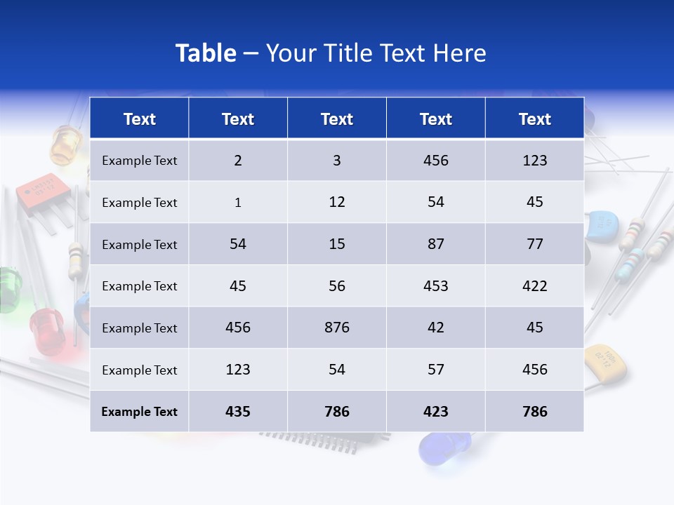 Electronic Pcb Controller PowerPoint Template