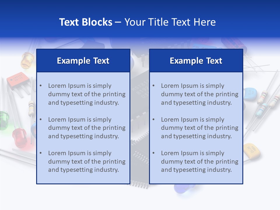 Electronic Pcb Controller PowerPoint Template