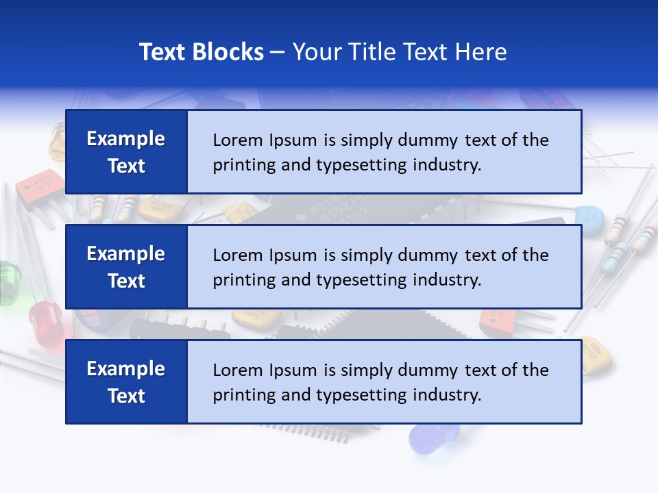 Electronic Pcb Controller PowerPoint Template