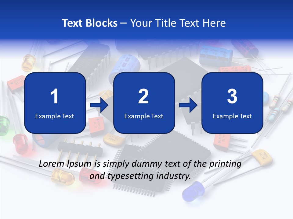 Electronic Pcb Controller PowerPoint Template