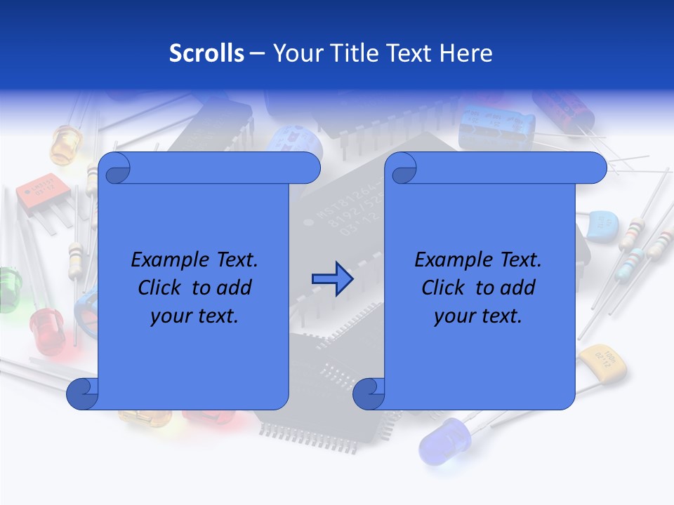 Electronic Pcb Controller PowerPoint Template