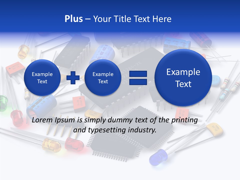 Electronic Pcb Controller PowerPoint Template