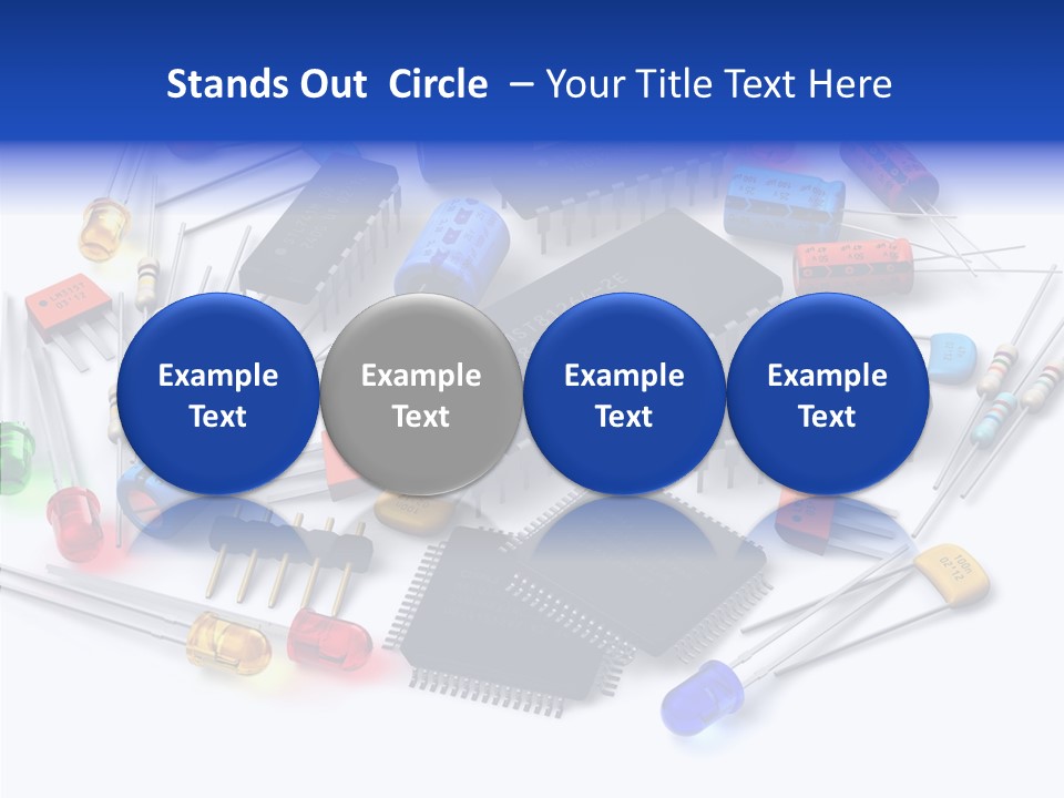 Electronic Pcb Controller PowerPoint Template
