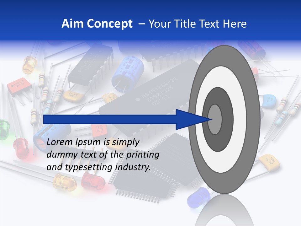 Electronic Pcb Controller PowerPoint Template