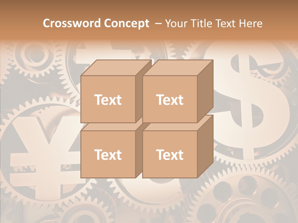 Clock Dealing Symbol PowerPoint Template