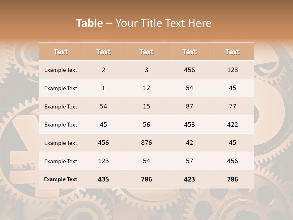 Clock Dealing Symbol PowerPoint Template