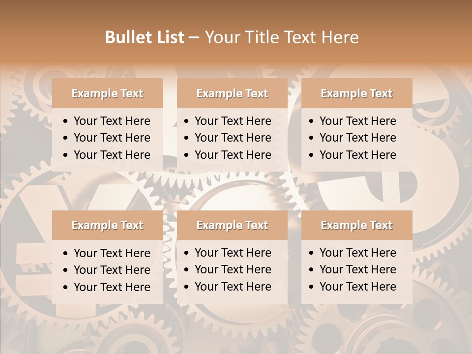 Clock Dealing Symbol PowerPoint Template