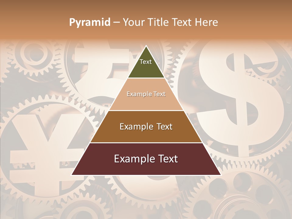 Clock Dealing Symbol PowerPoint Template
