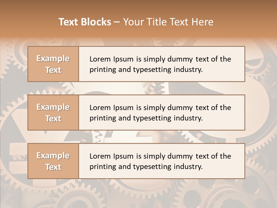 Clock Dealing Symbol PowerPoint Template